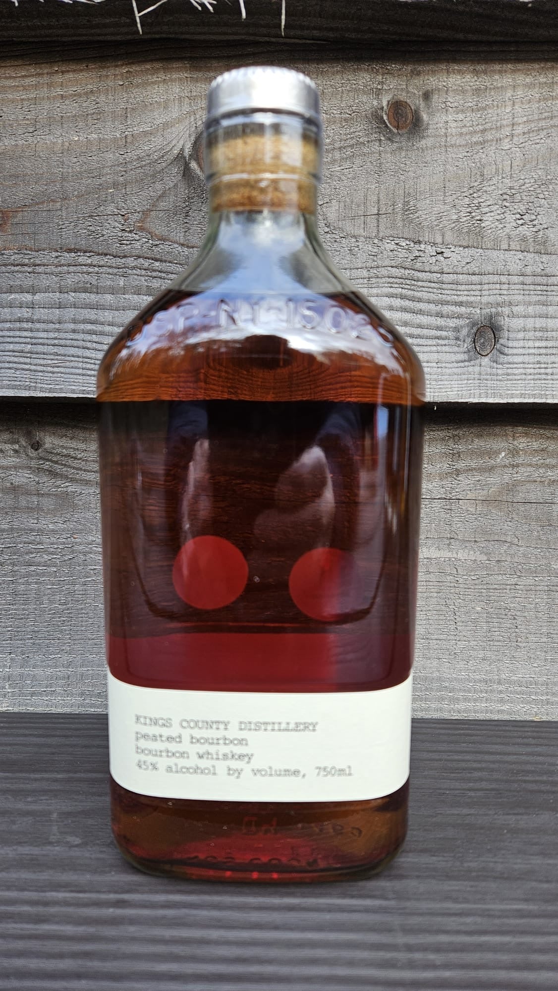 Kings County Distillery Peated Bourbon Whiskey 75cl 45%