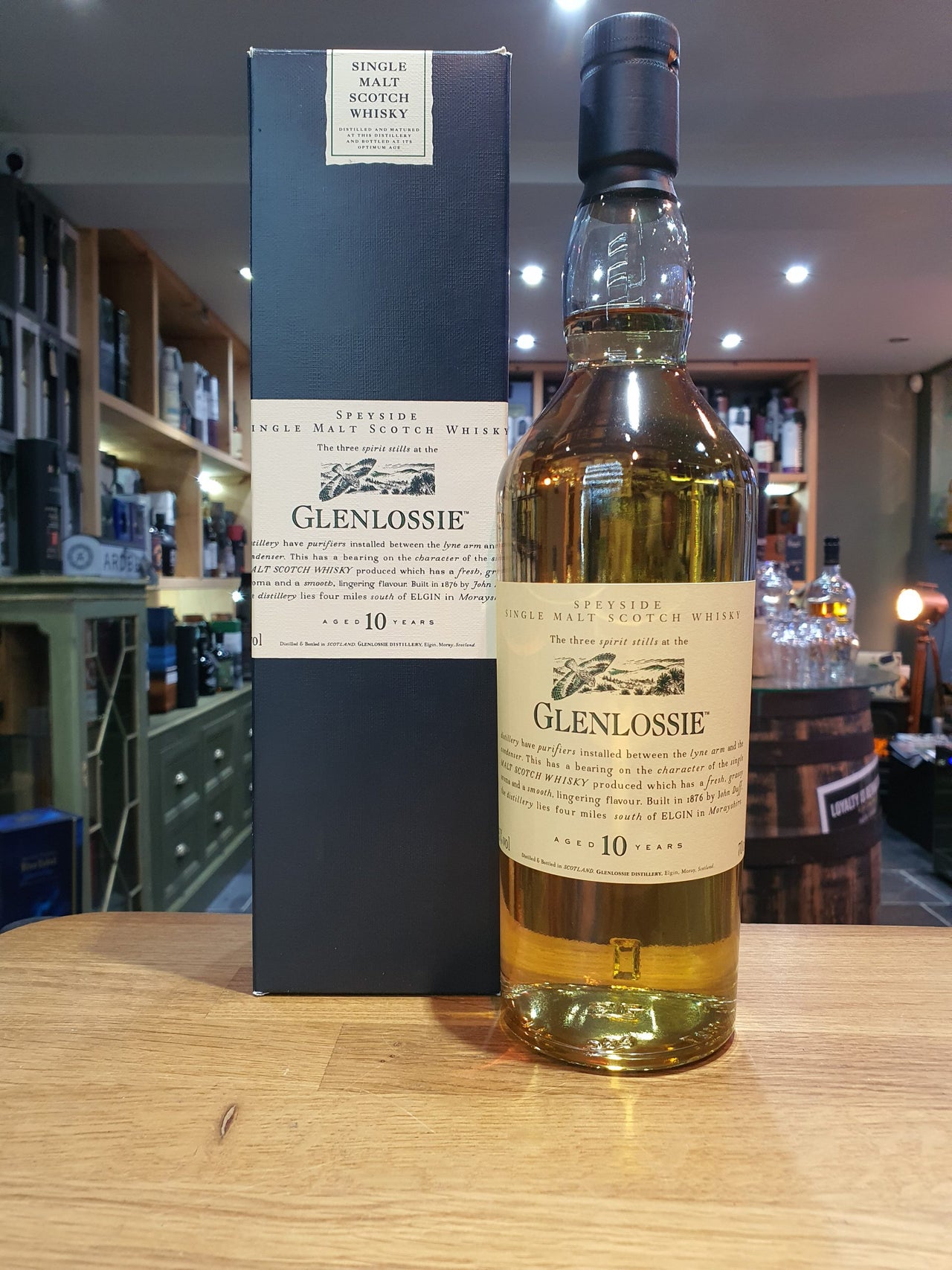 Glenlossie 10 Year Old Flora and Fauna 70cl 43%