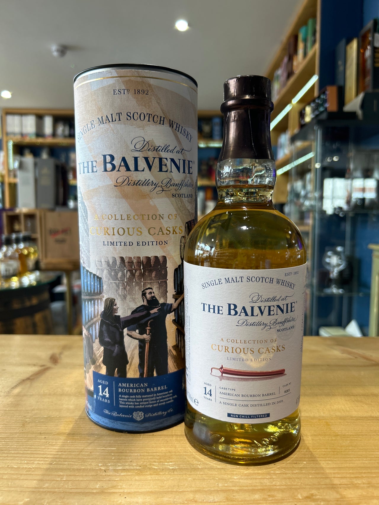 Balvenie Aged 14 Years American Bourbon Barrel (A Collection of Curious Casks) 70cl 47.8%