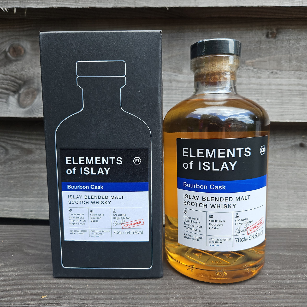 Elements of Islay Bourbon Cask 70cl 54.5%