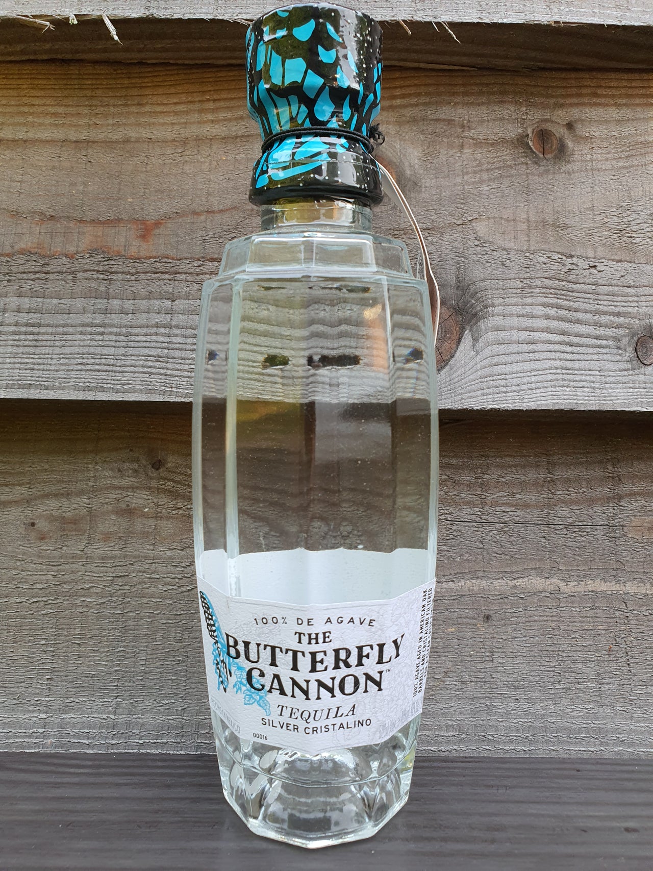 Butterfly Cannon Cristalino Silver Tequila 50% 40%