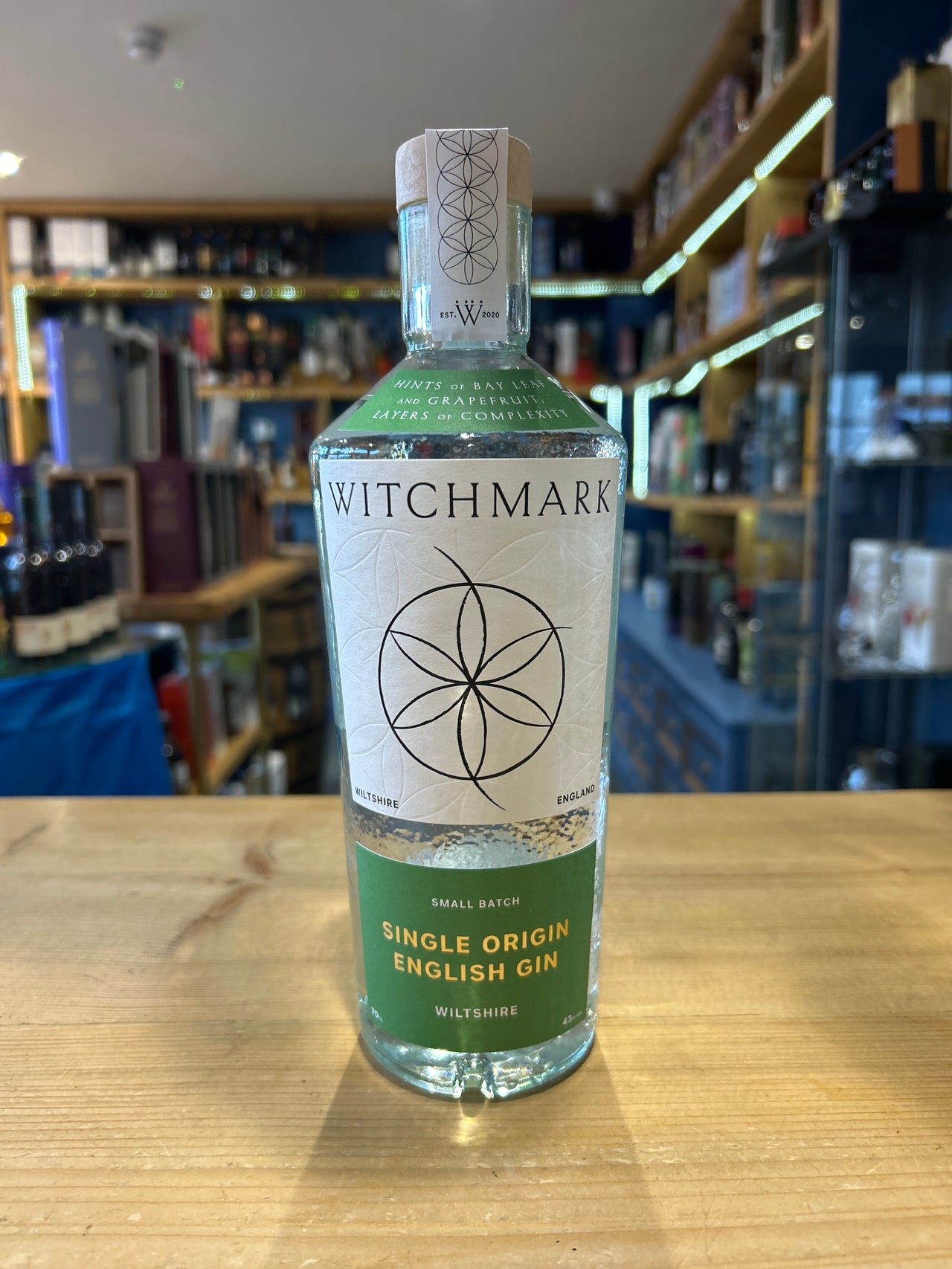 Witchmark Single Origin Wiltshire Gin 70cl 43%