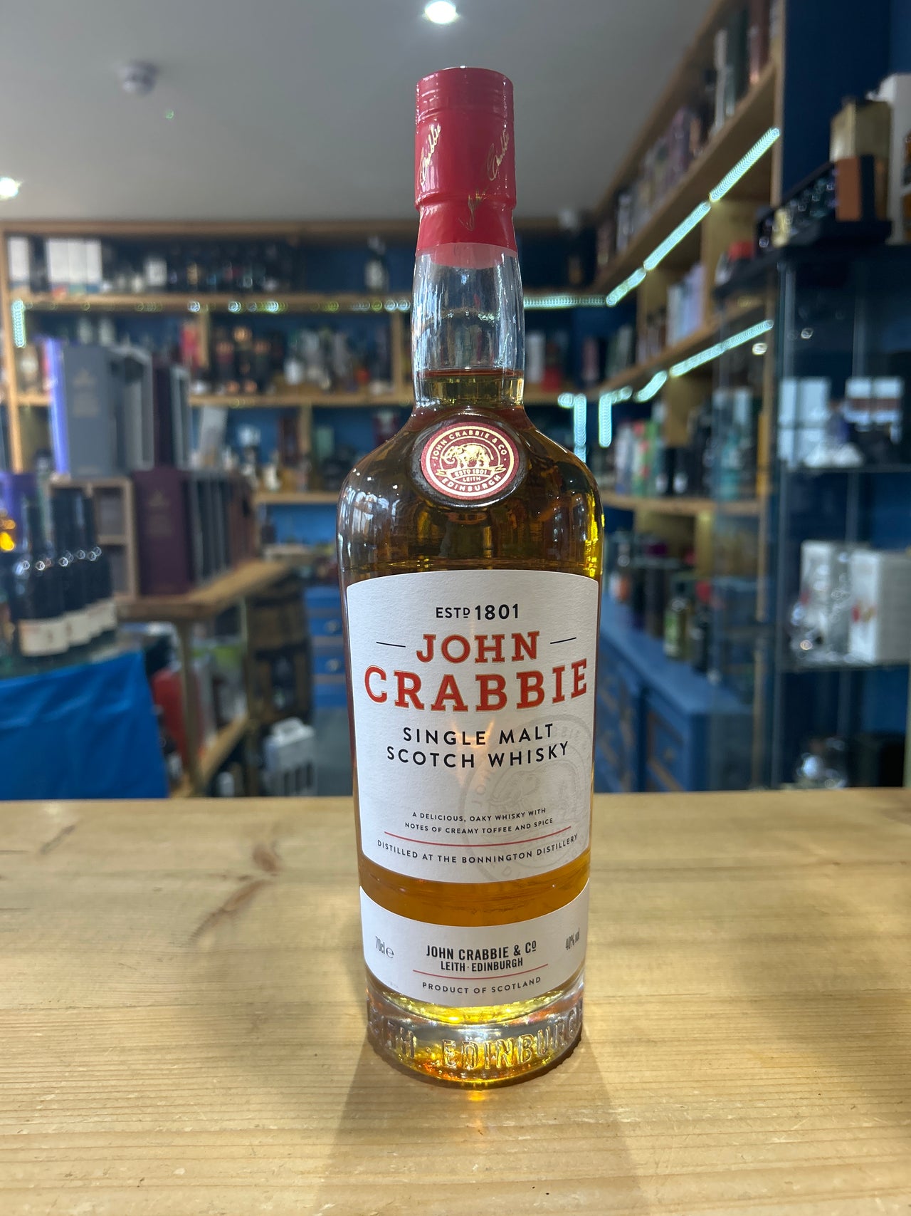 John Crabbie Single Malt Scotch Whisky 70cl 40%