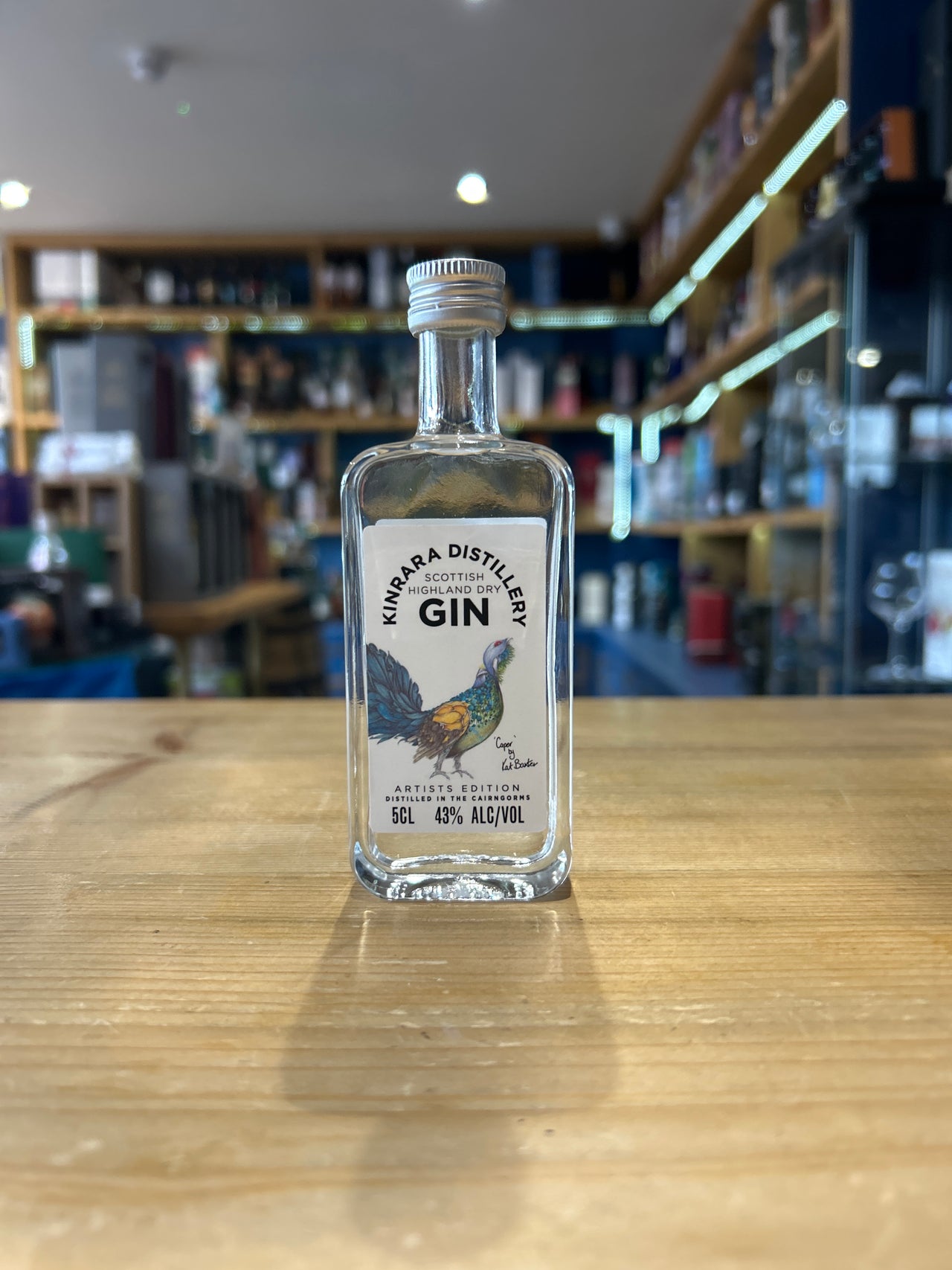 Kinrara Distillery Gin Artists Edition - Caper 5cl 43%