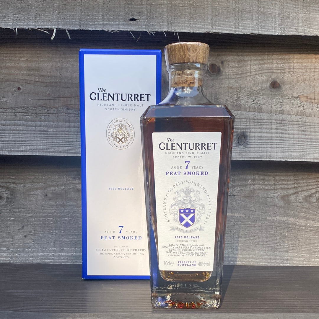Glenturret Aged 7 Years Peat Smoked 2023 Release 70cl 46%