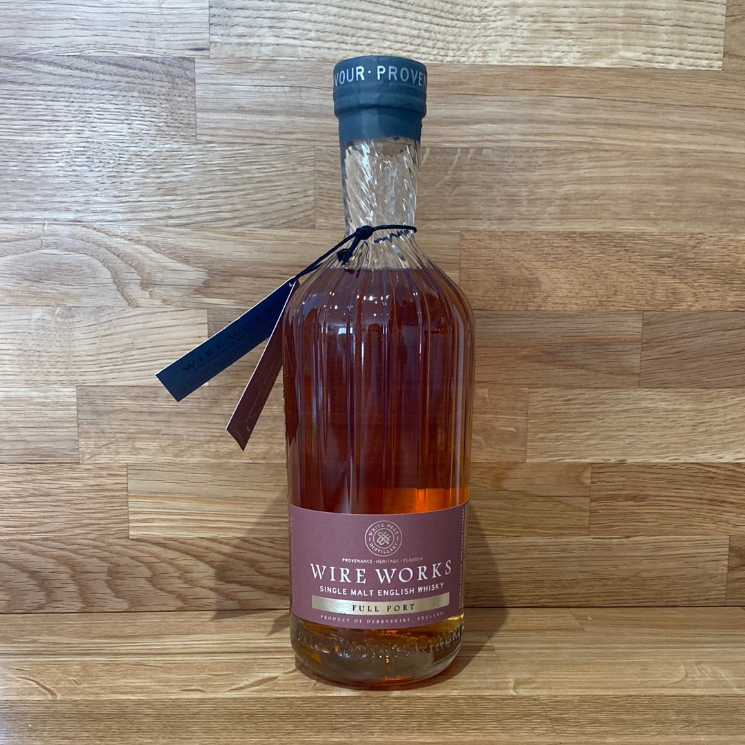 Wire Works Full Port English Single Malt Whisky 70cl 52.4%