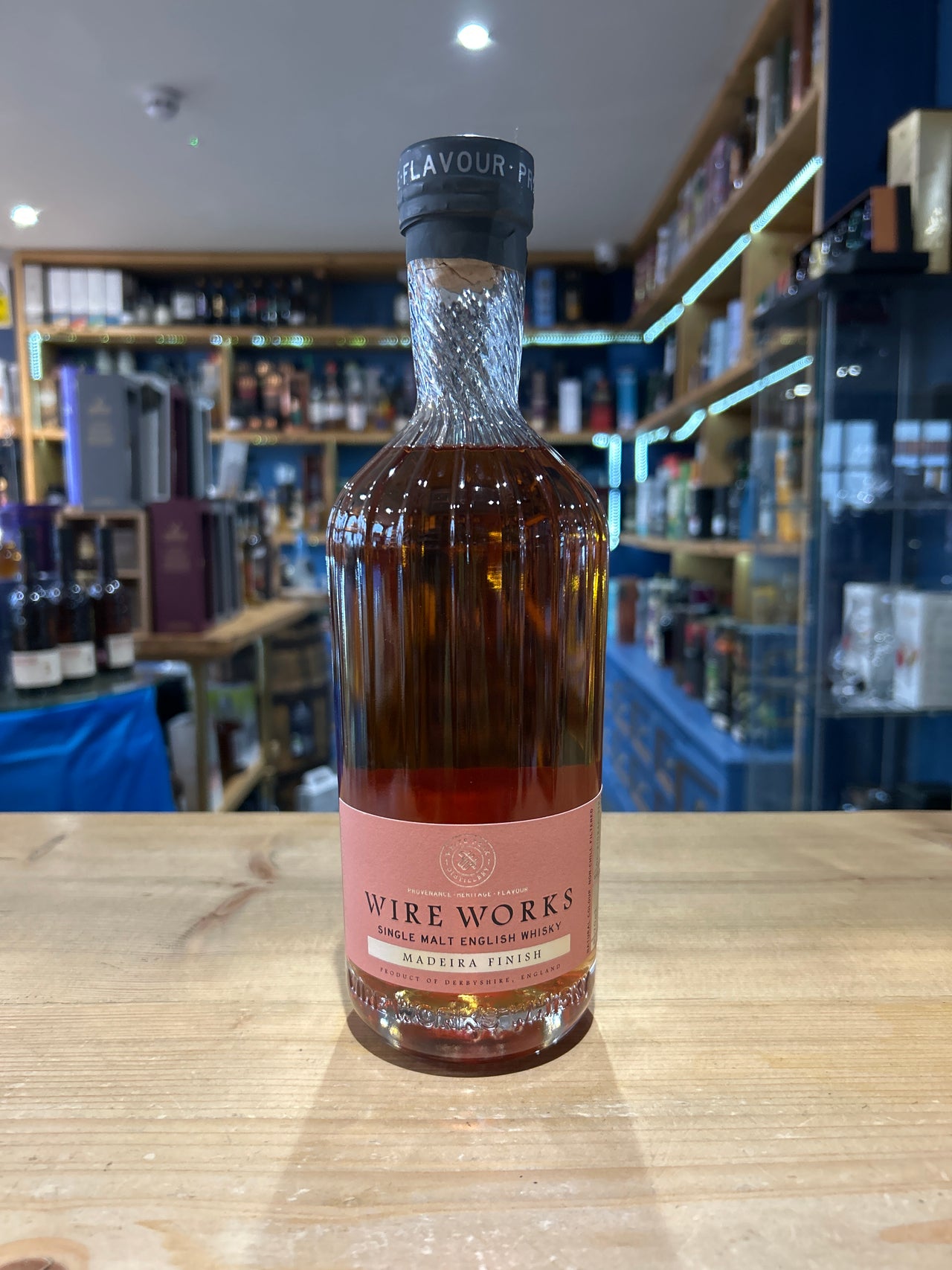 Wire Works Madeira Finish Single Malt English Whisky 70cl 53.6%