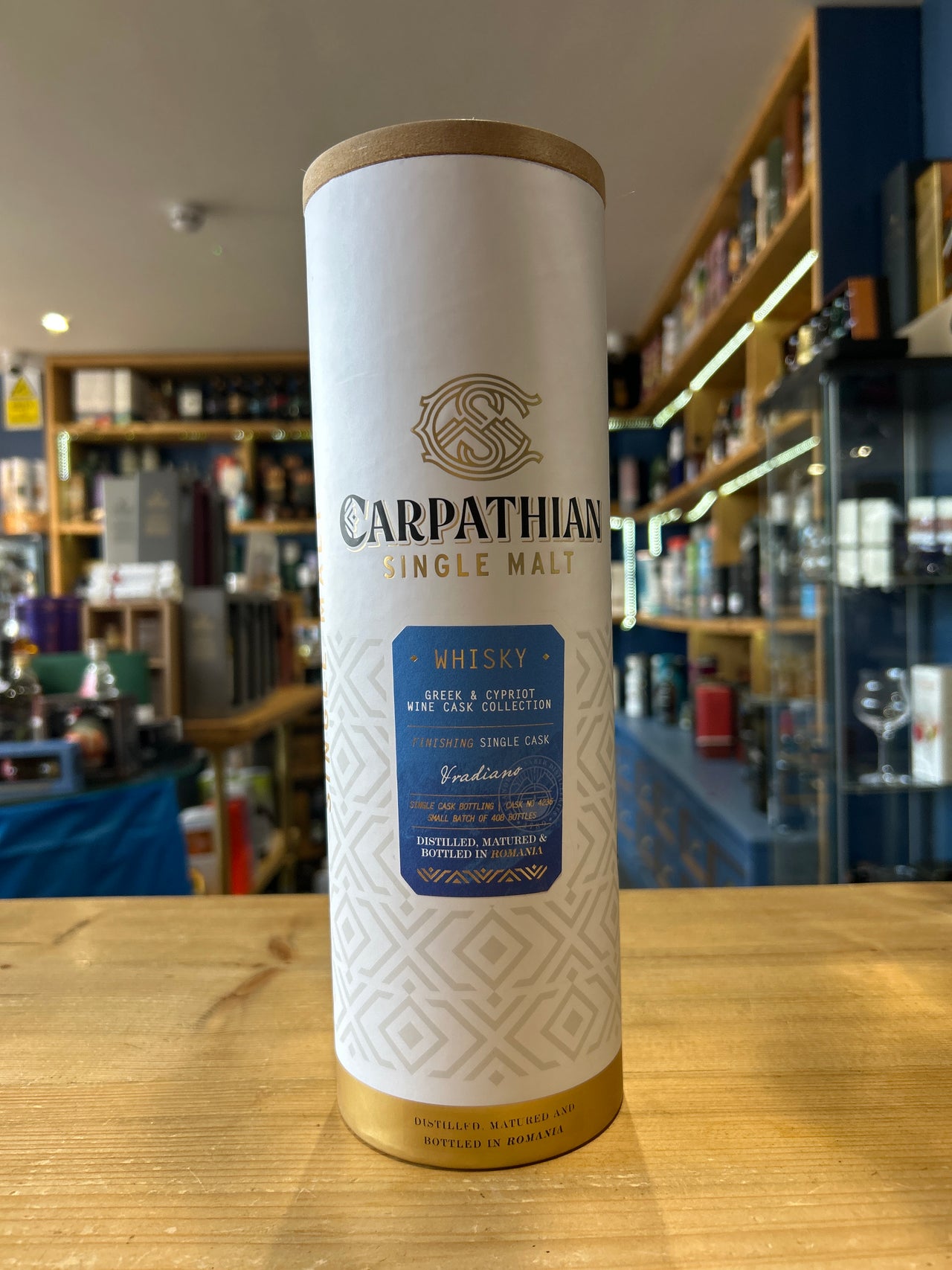 Carpathian Romanian Single Malt Whisky Vradiano Cask 70cl 46%