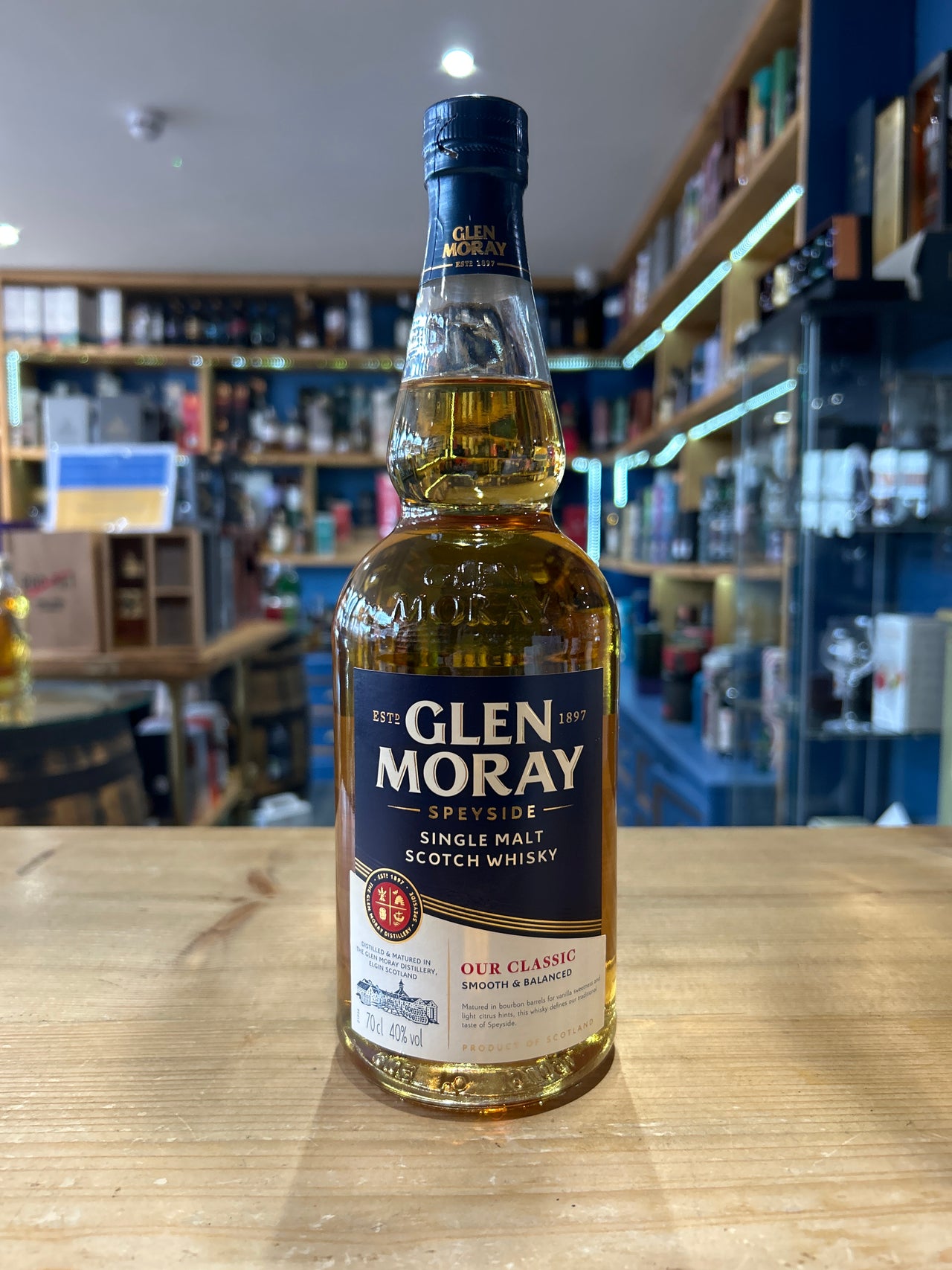 Glen Moray Classic Single Malt Whisky 70cl 40%