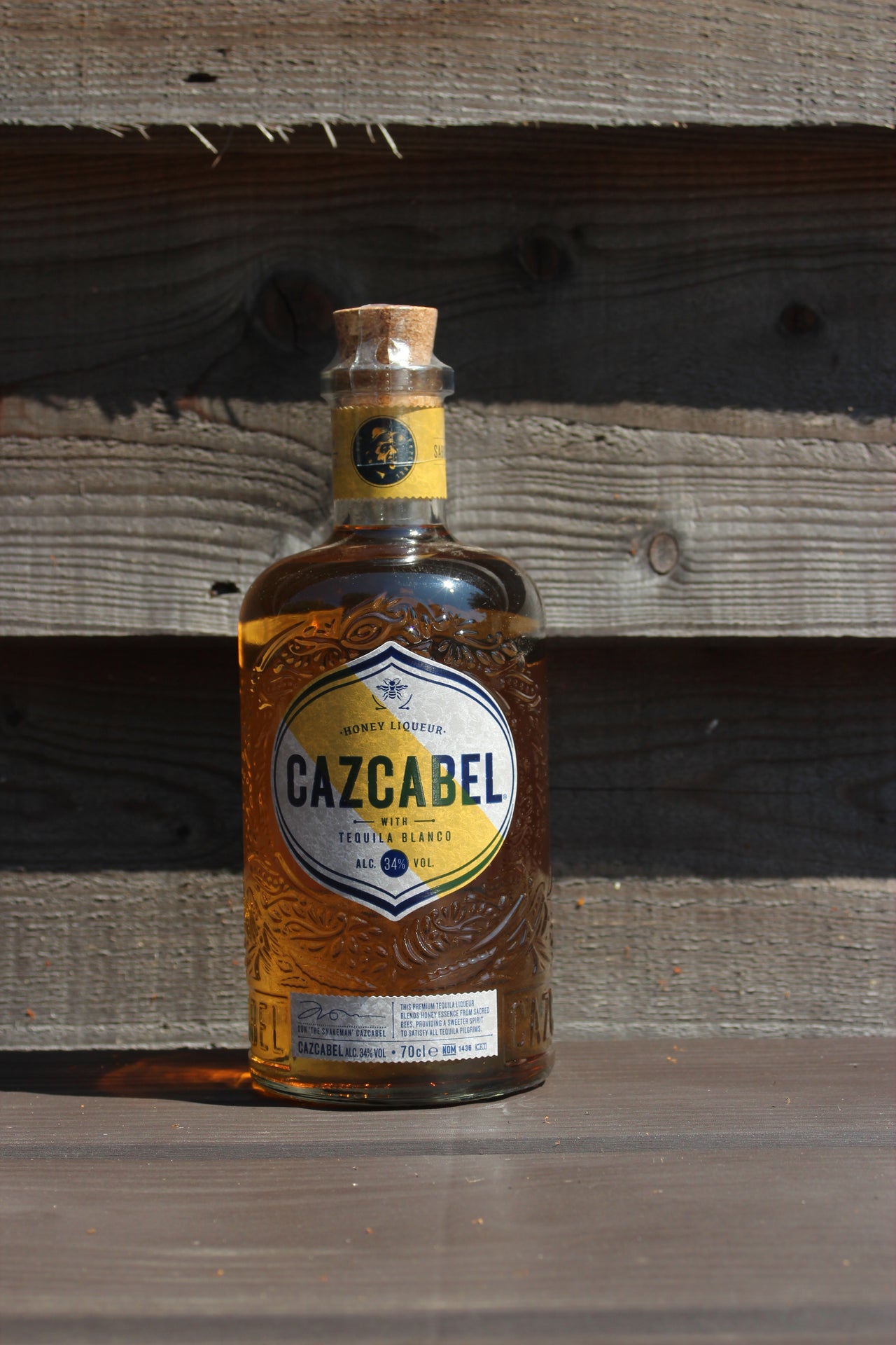 Cazcabel Tequila Blanco Honey Liqueur 70cl 34%