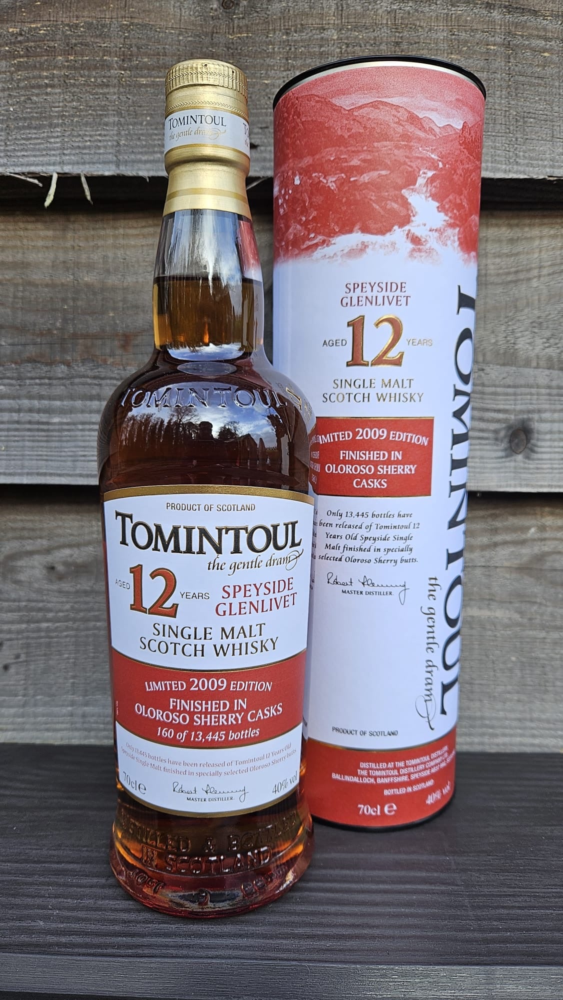 Tomintoul 12 Year Old Oloroso Sherry Finish 70cl 40%