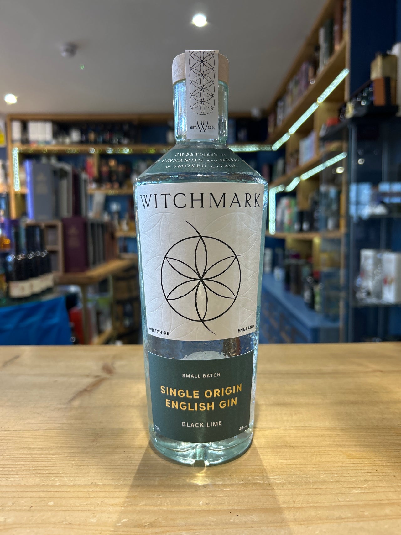 Witchmark Black Lime Single Origin English Gin 70cl 46%