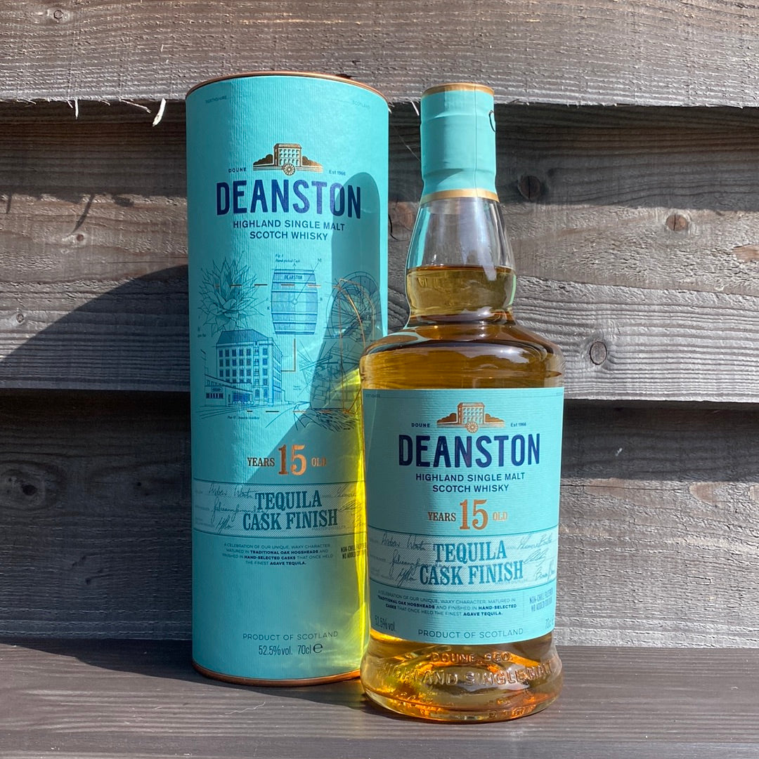 Deanston Aged 15 Years Tequila Cask Finish 70cl 52.5%
