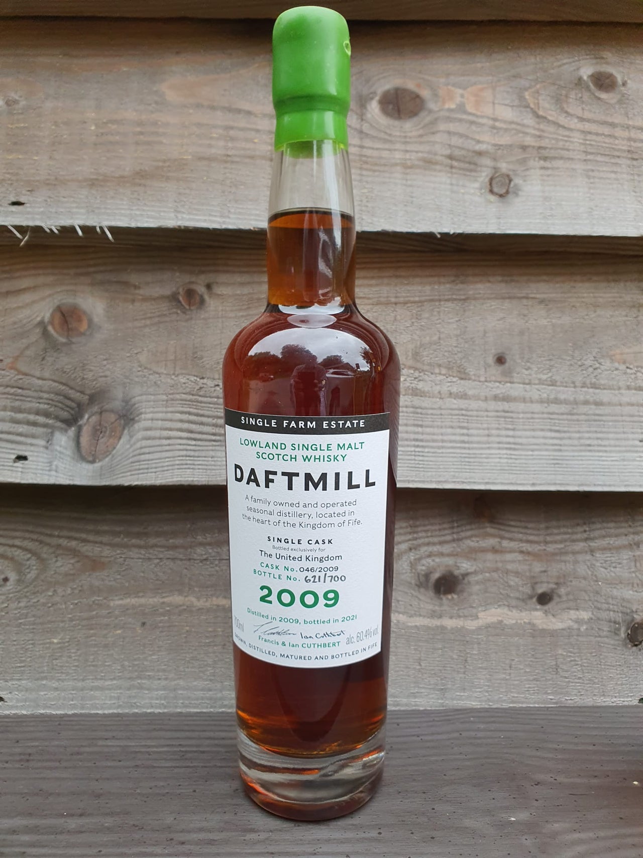Private Collection Daftmill 2009 Single Cask No 046/2009 70cl 60.4%