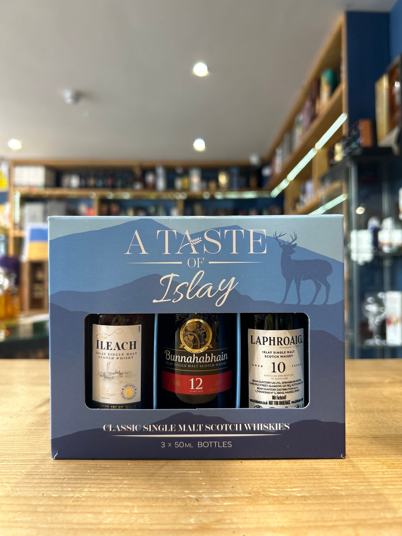 A Taste of Islay 3 x 5cl Single Malt Whisky Gift Set