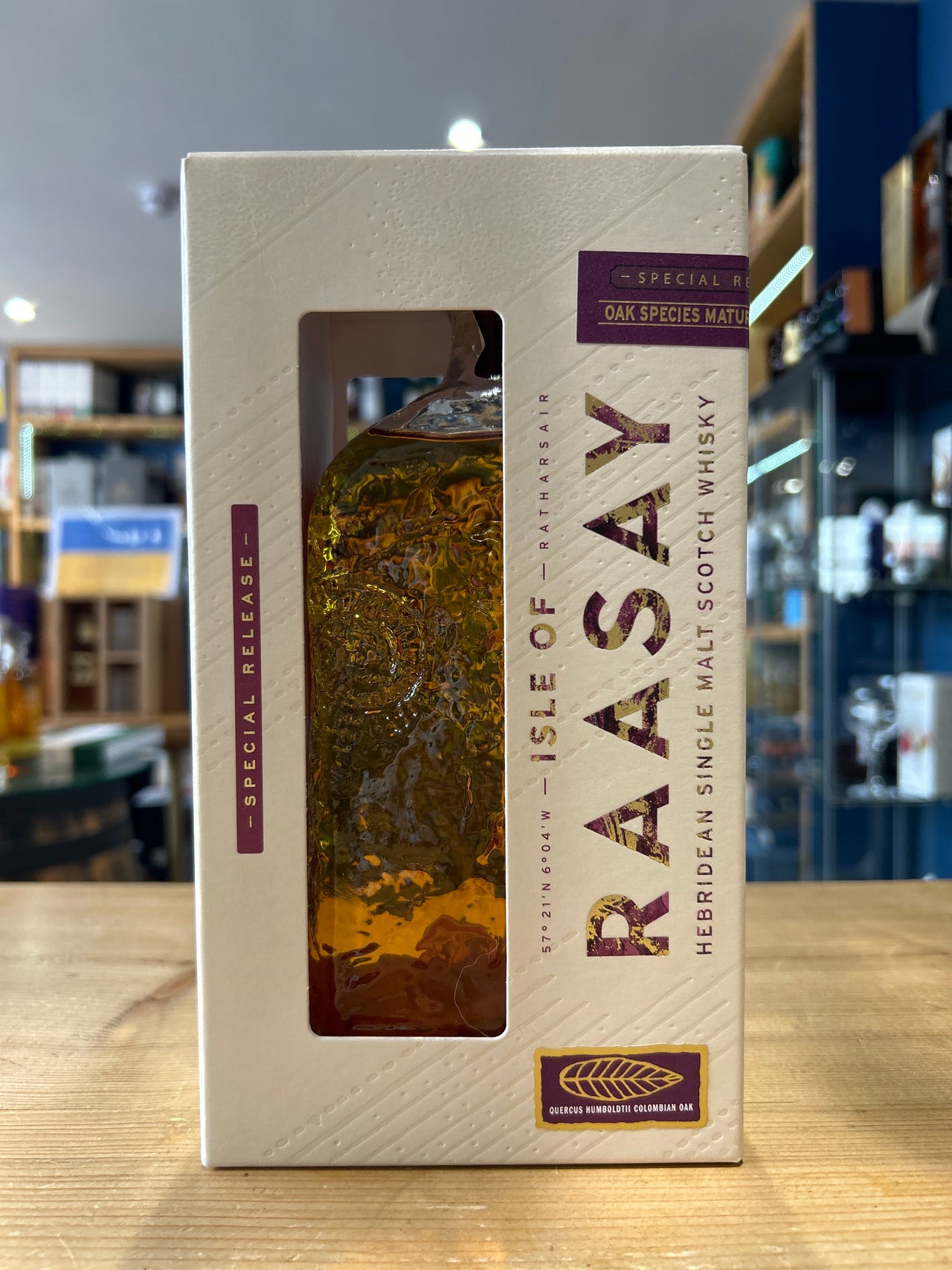 Isle Of Raasay Special Release Quercus Humboldii Virgin Colombian Oak 70cl 50.7%