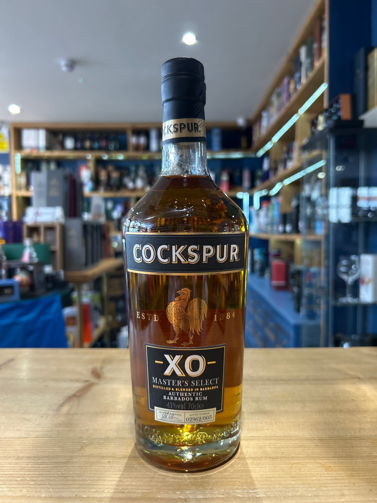 Cockspur XO Master Select Barbados Rum 70cl 43%