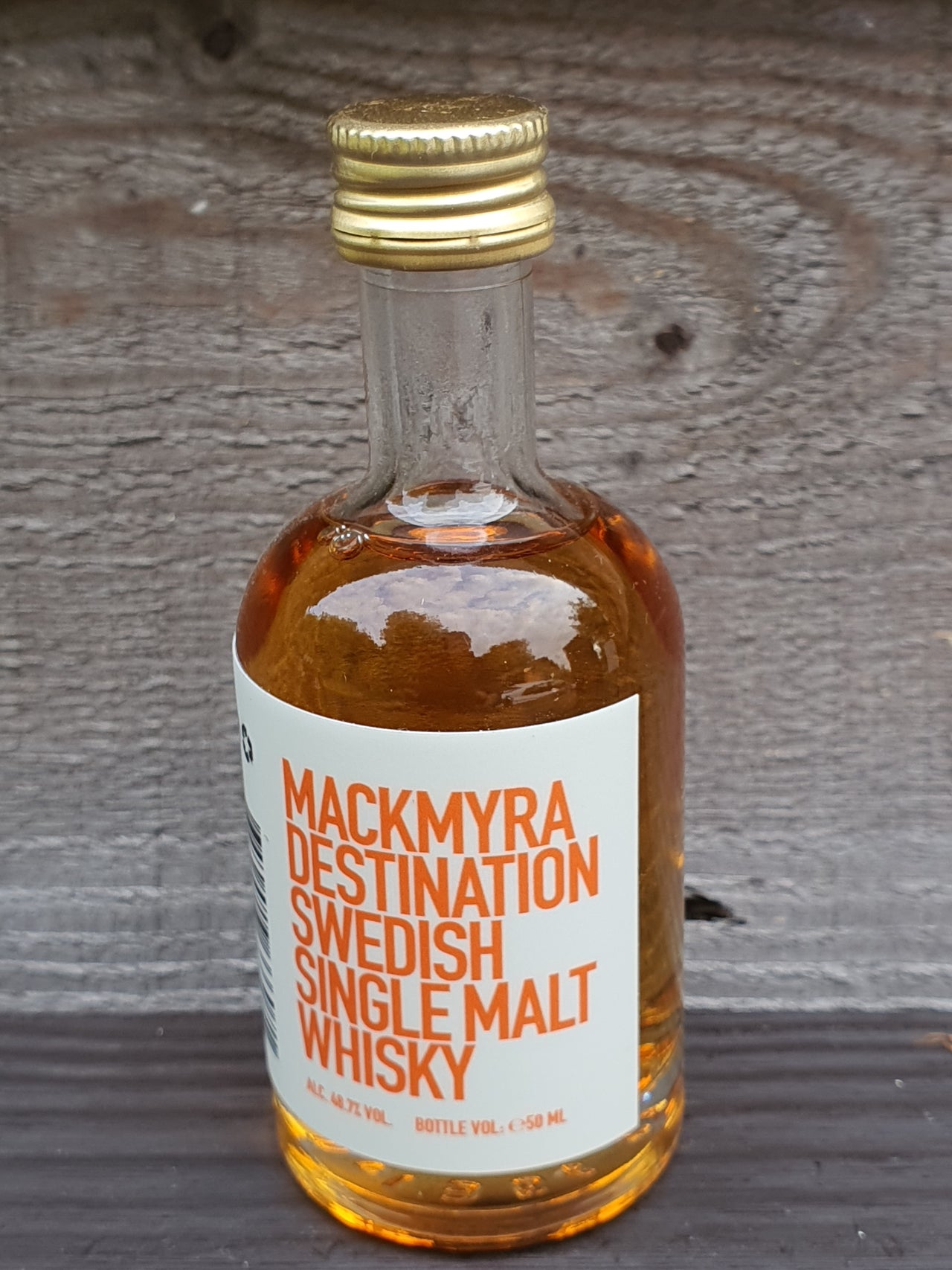 Mackmyra Destination Swedish Single Malt Whisky 5cl 48.7%