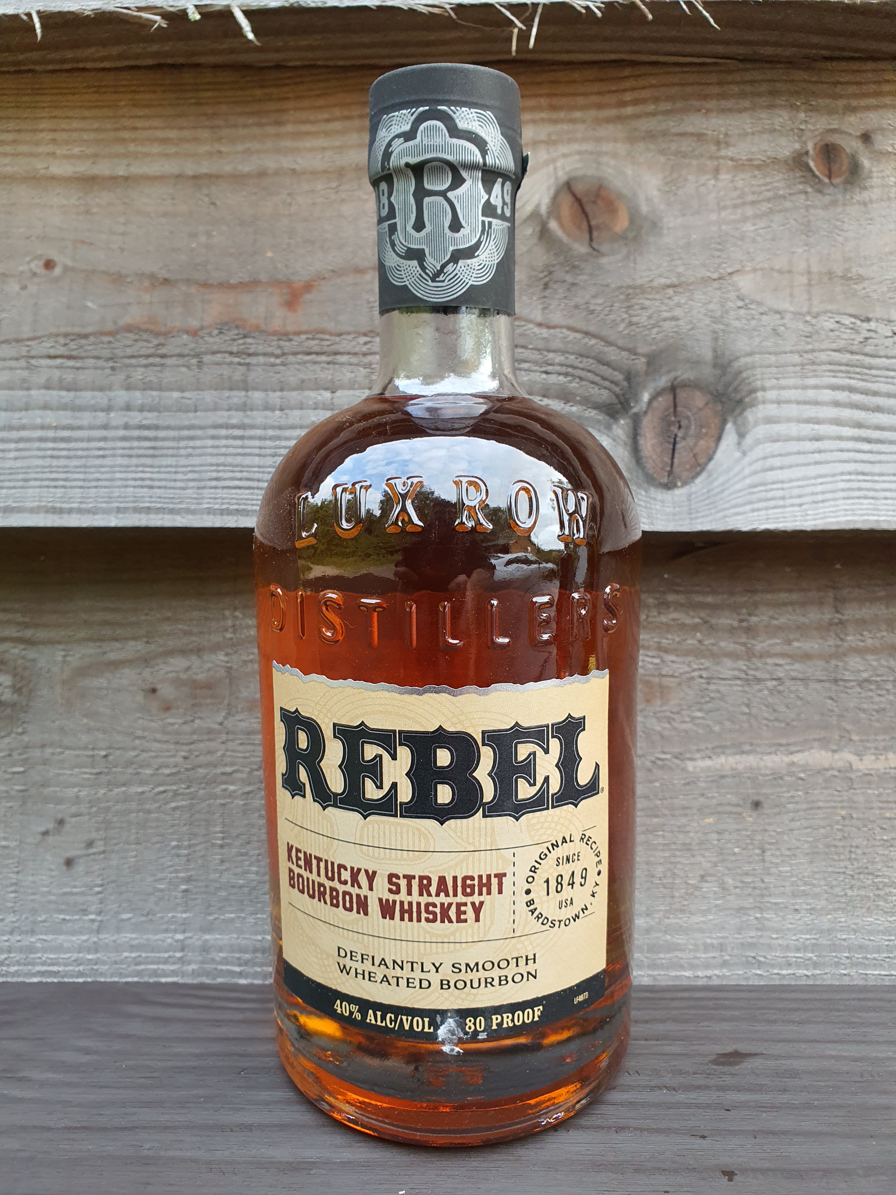 Rebel Kentucky Straight Bourbon 70cl 40%