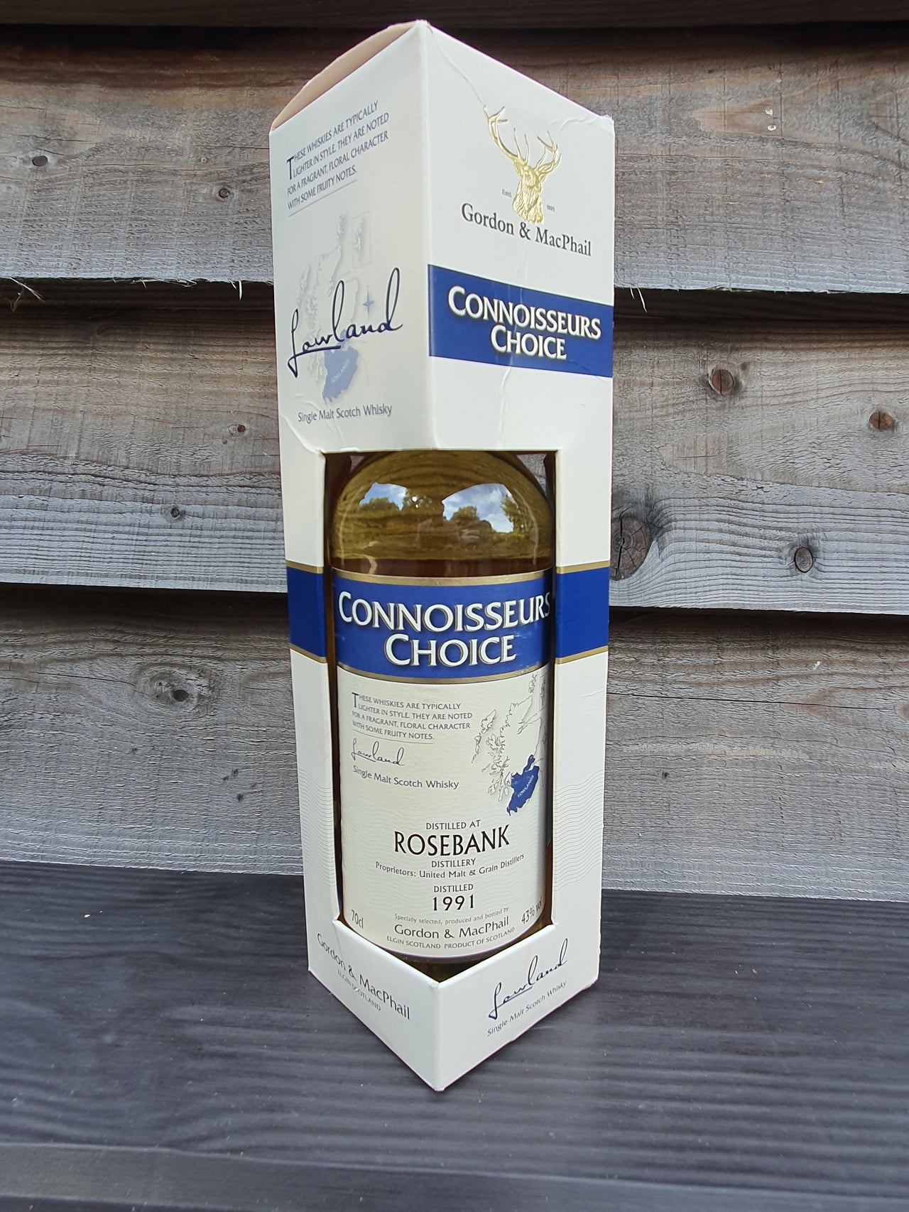 Private Collection Rosebank 1991 17 year old Gordon and MacPhail Connoisseurs Choice 70cl 40%