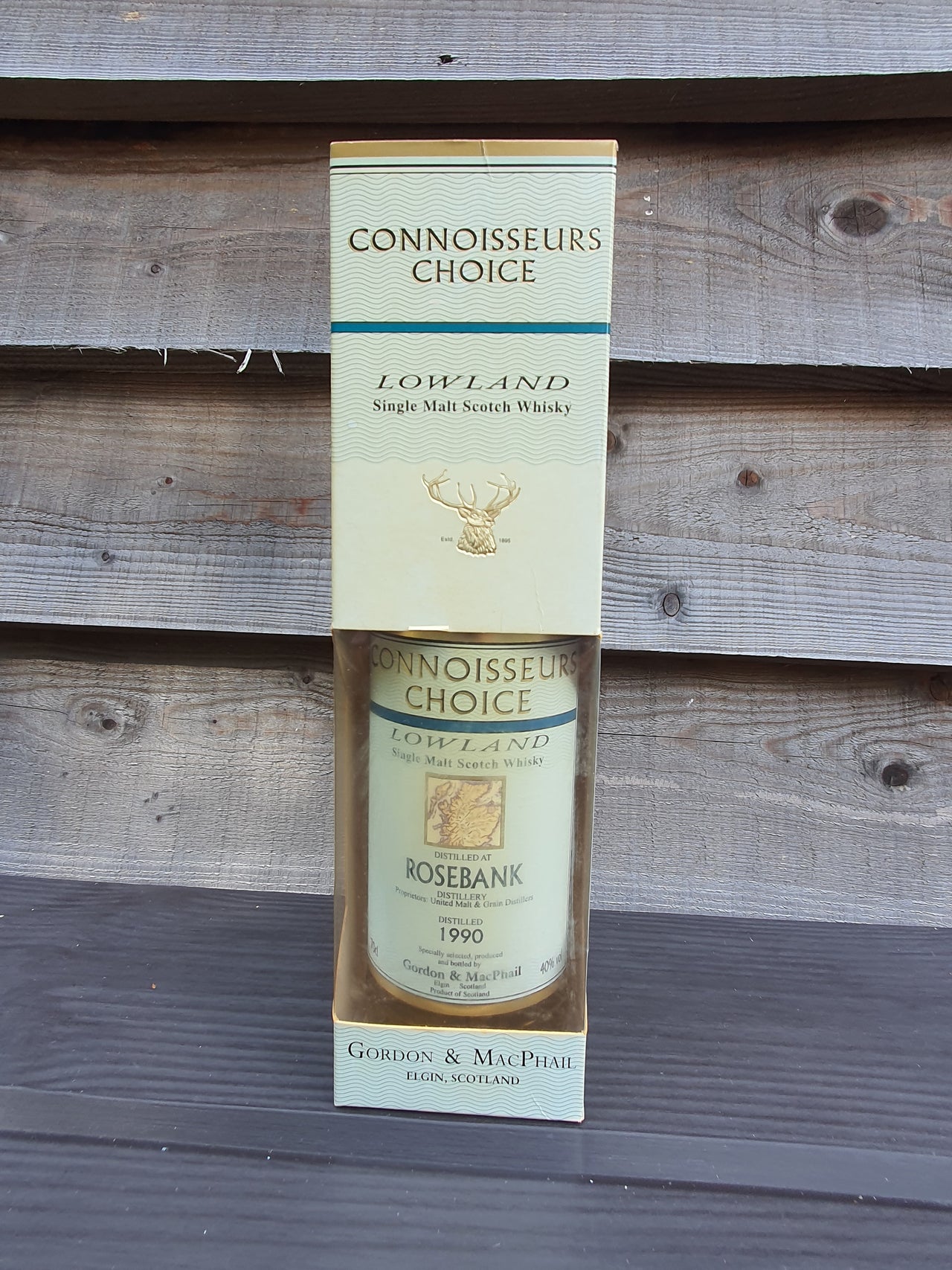 Private Collection Rosebank 1990 14 year old Gordon and MacPhail Connoisseurs Choice 70cl 40%