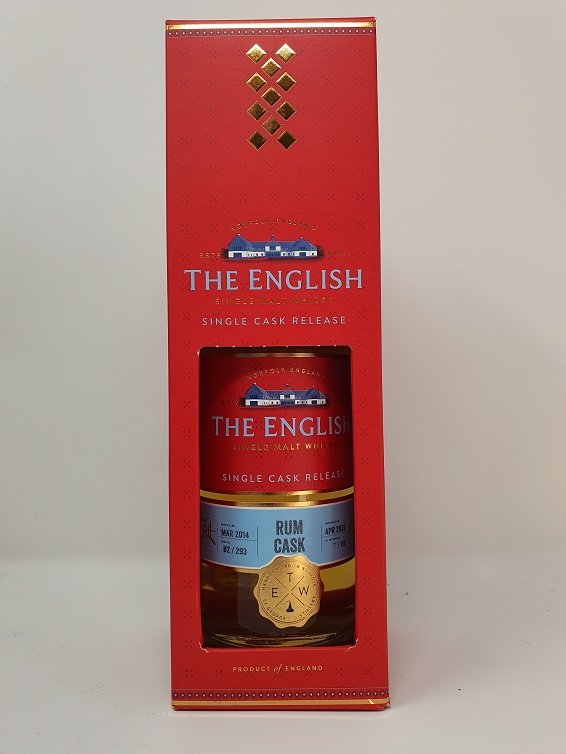 English Red Range Rum Cask Finish Single Cask Release 70cl 59.9%