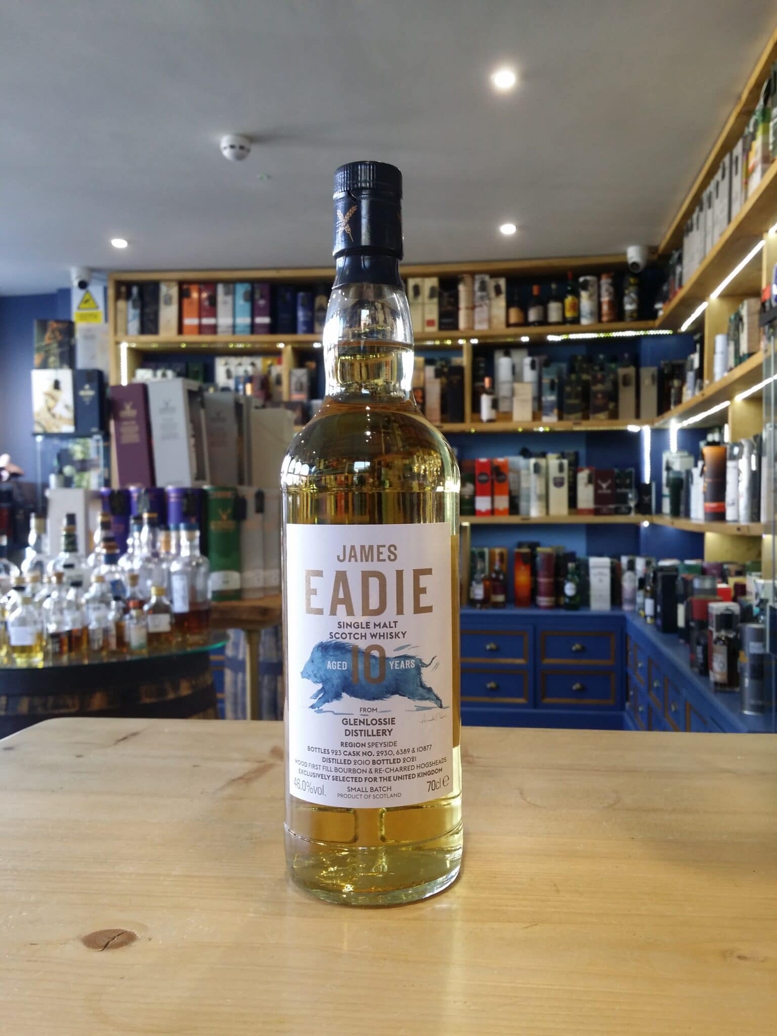 James Eadie Glenlossie Aged 10 Years 70cl 46%