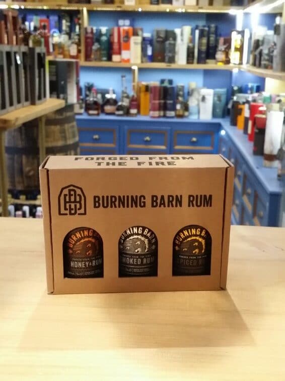 Burning Barn Rum 3x5cl Gift Set