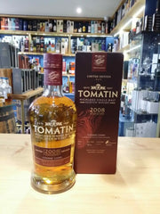 Tomatin Aged 12 Years 2008 Cognac Casks 70cl 46%