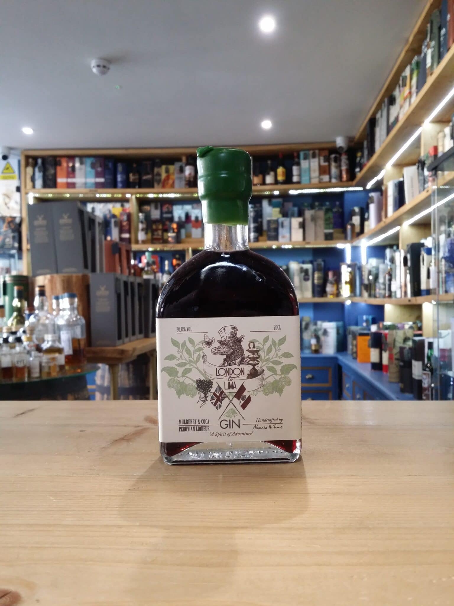 London to Lima Gin Mulberry & coca 20cl