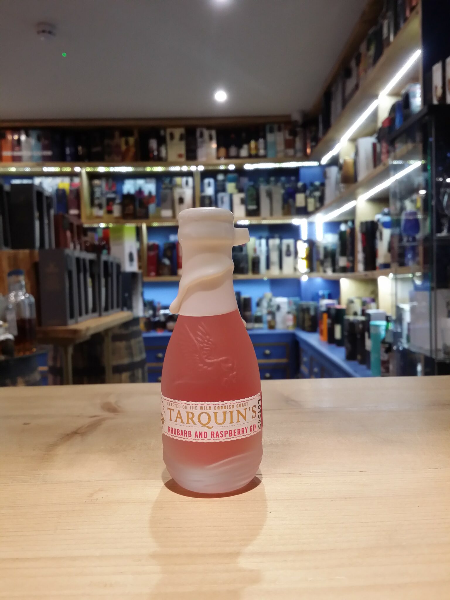 Tarquins Rhubarb and Raspberry Gin Miniature 5cl 42%