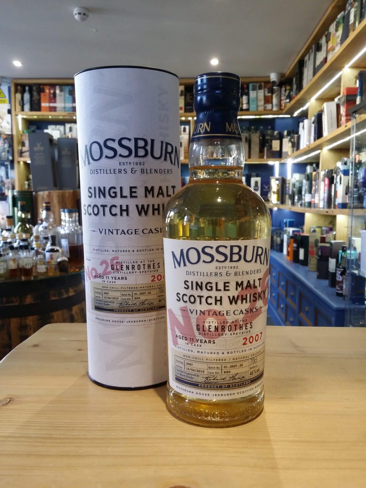 Mossburn Vintage Casks No.26 Glenrothes 11 Year Old 70cl 46%