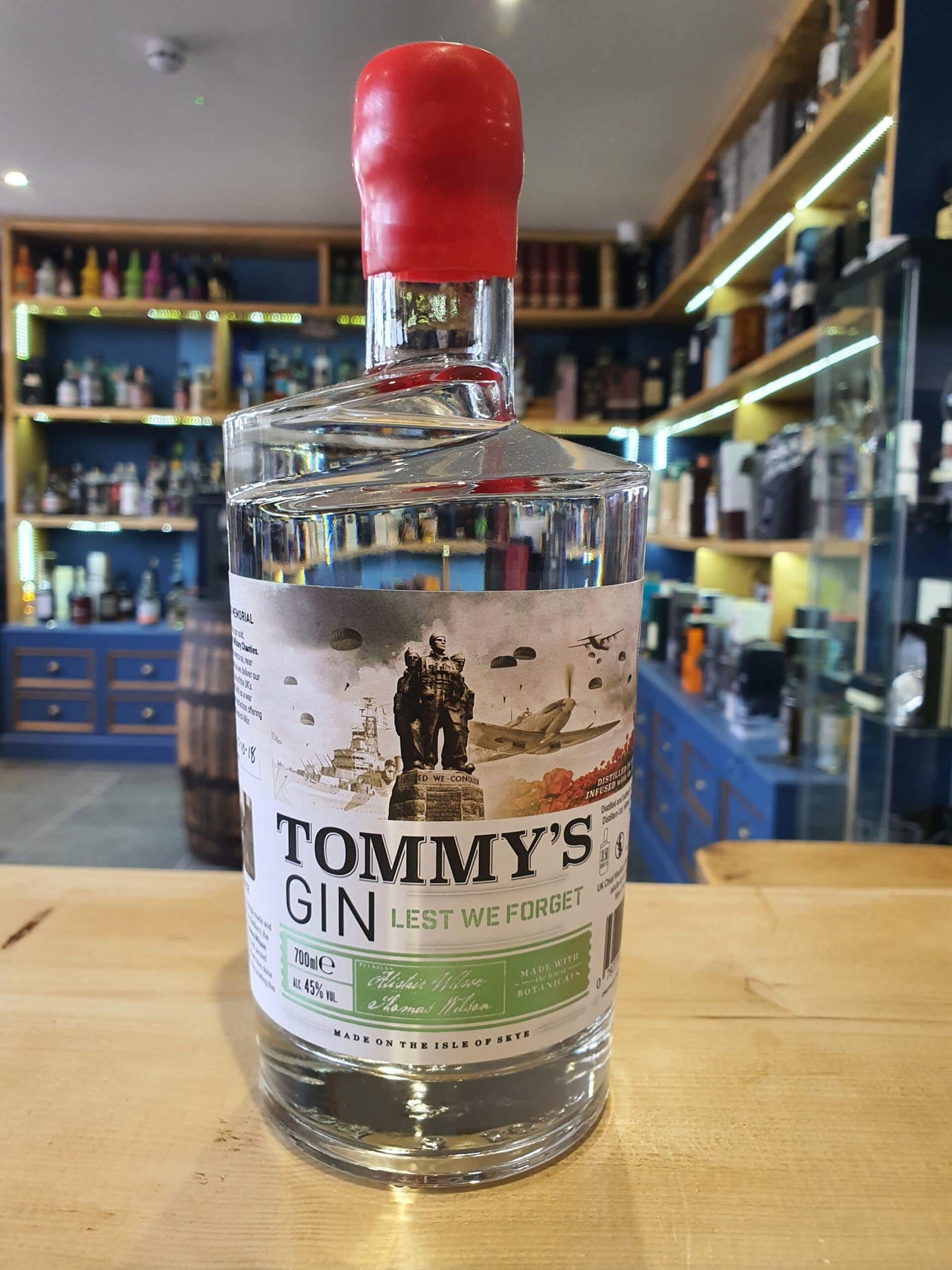 Tommy's Gin Lest We Forget 45% 70cl