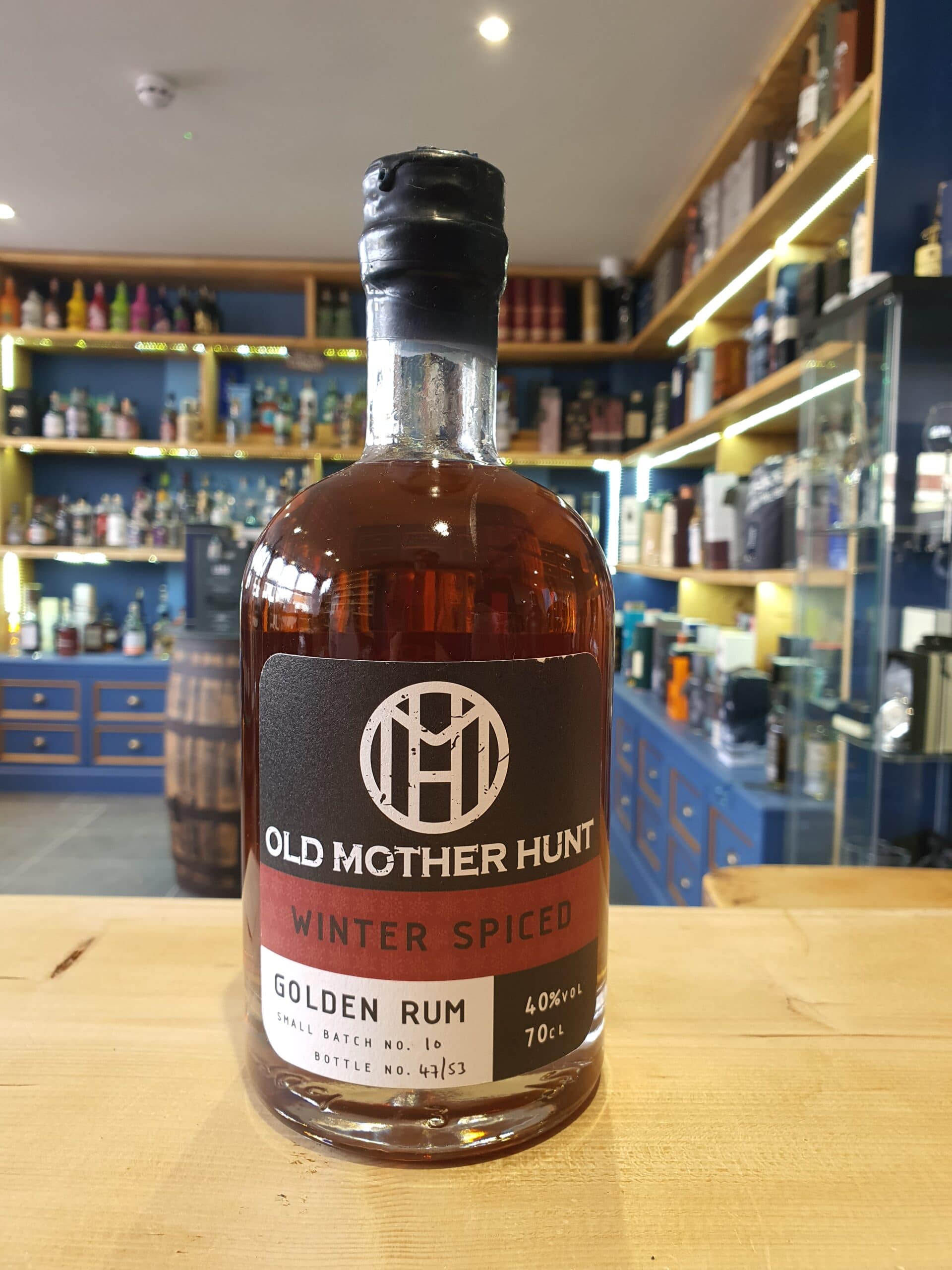 Old Mother Hunt Winter Spiced Golden Rum 20cl 40%