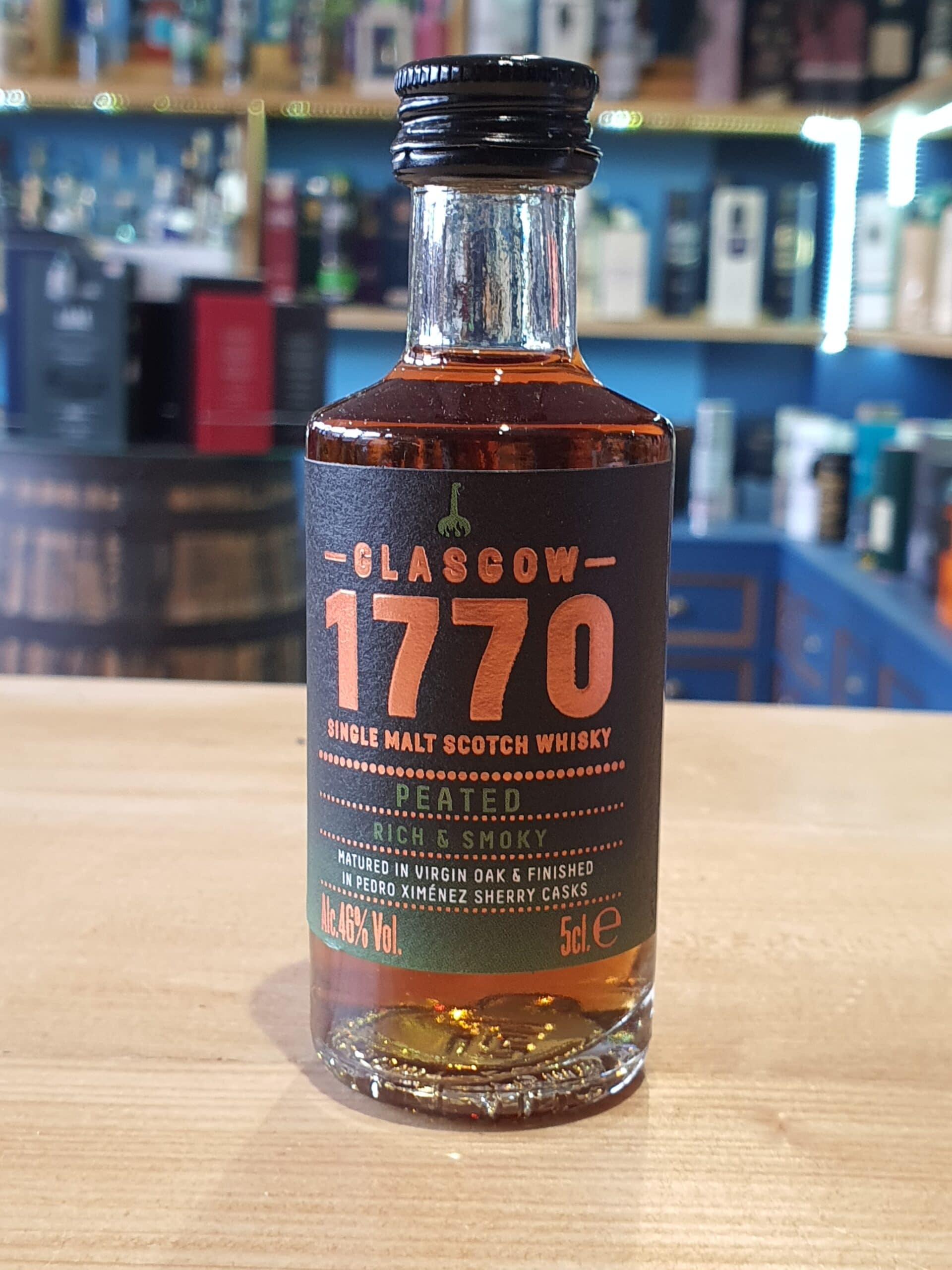 Glasgow 1770 Peated 5cl 46%