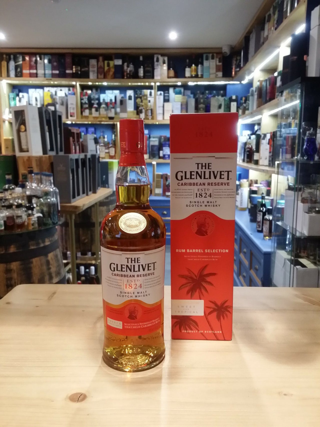 Glenlivet Caribbean reserve 70cl 40%