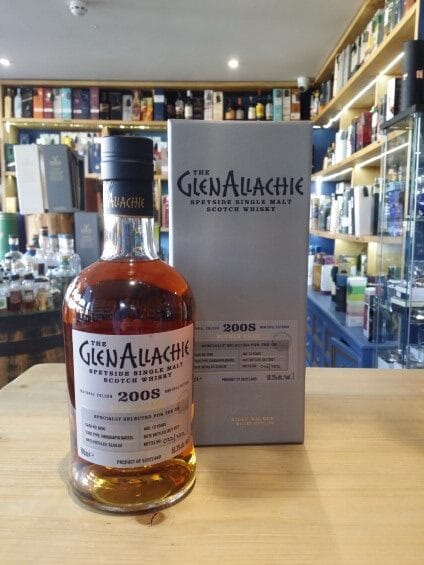 GlenAllachie Single Cask Chinquapin Barrel 2008 Aged 13 Years (Cask 6896) 70cl 58.3%