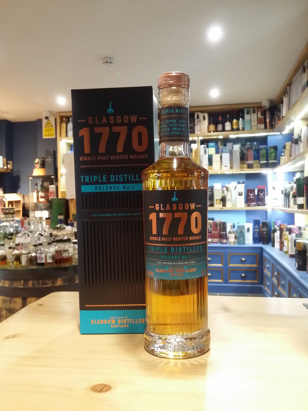 Glasgow 1770 Triple Distilled Single Malt 46% 50cl