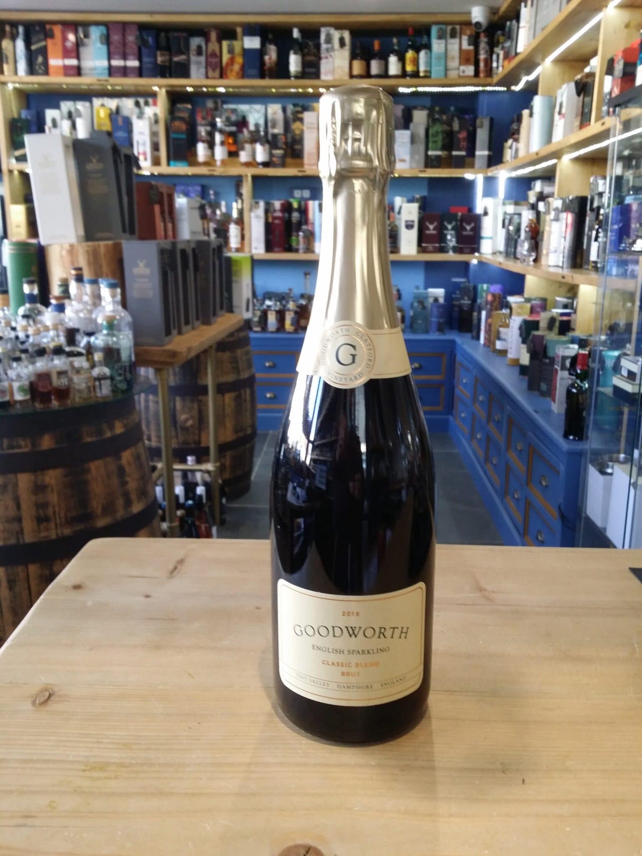 Goodworth Clatford Vineyard English Sparkling Classic Blend Brut 2019 12% 75cl