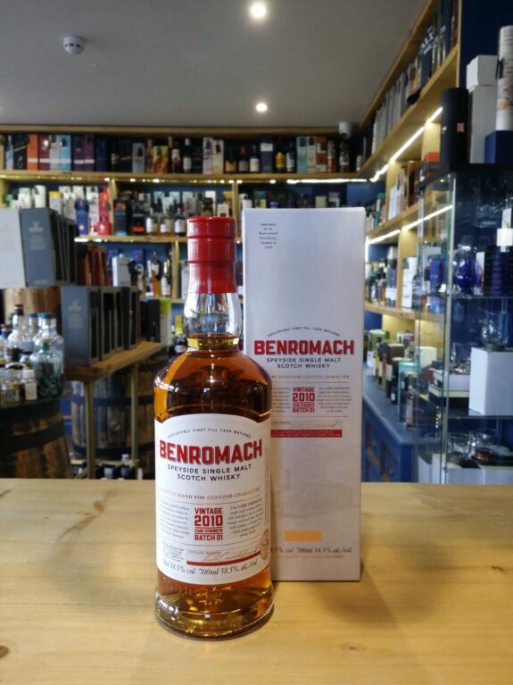 Benromach Vintage 2010 Cask Strength Batch 1 70cl 58.5%