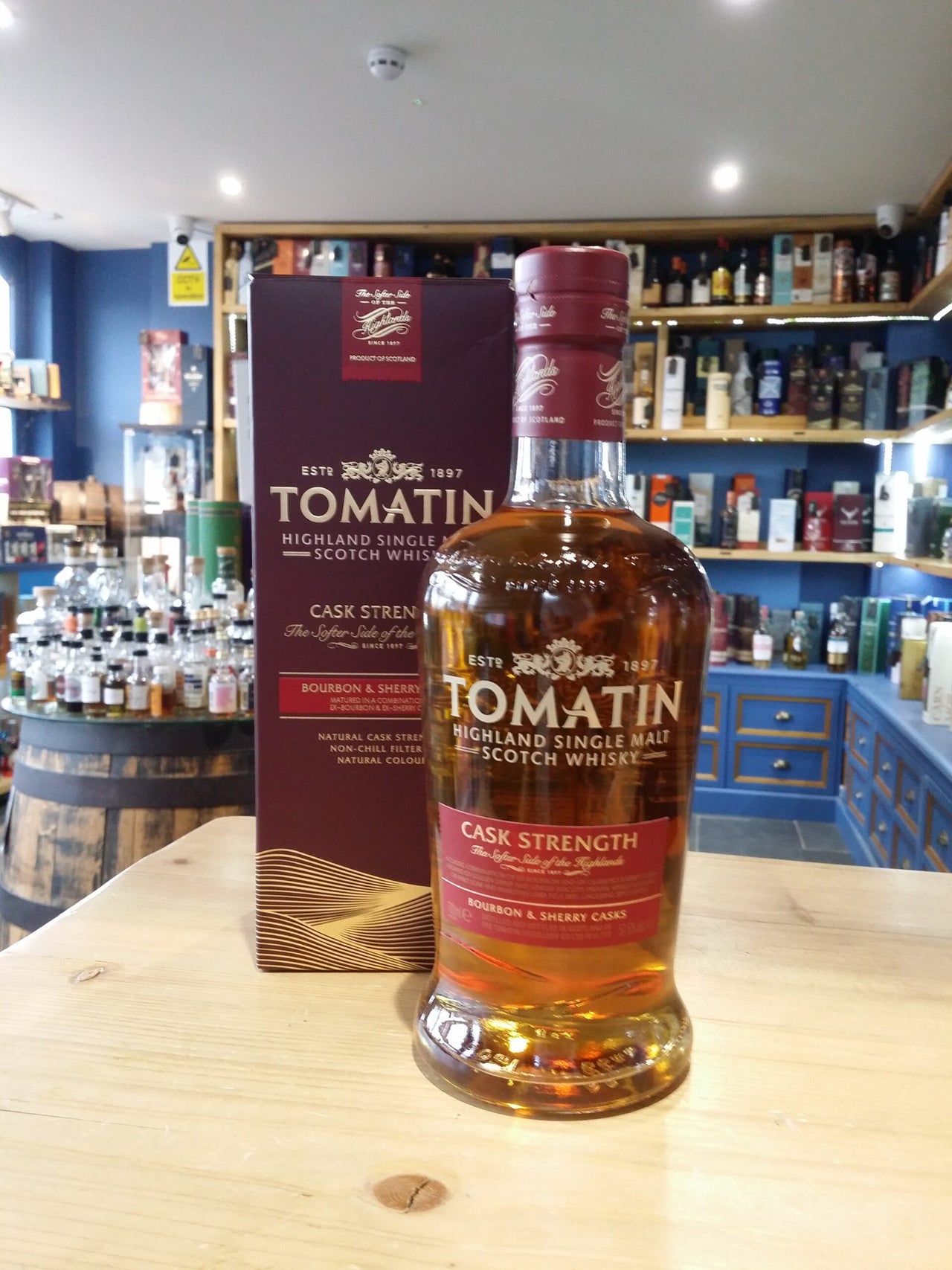 Tomatin Cask Strength - Bourbon & Sherry Casks 70cl 57.5%