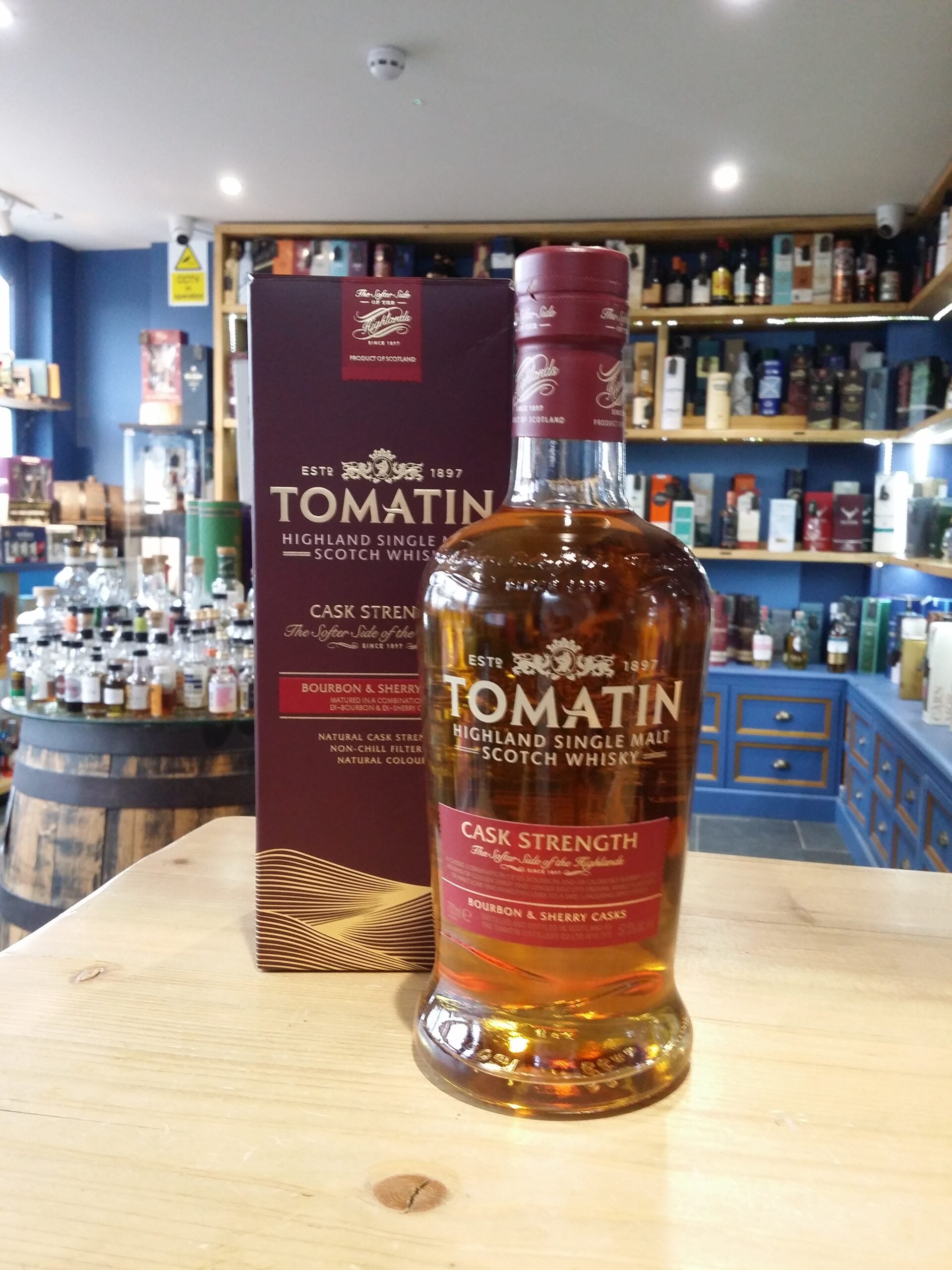 Tomatin Cask Strength - Bourbon & Sherry Casks 70cl 57.5%