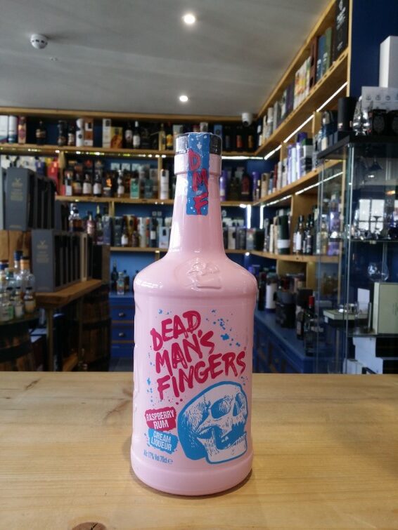 Dead Man's Fingers Raspberry Rum Cream Liqueur 70cl 17%
