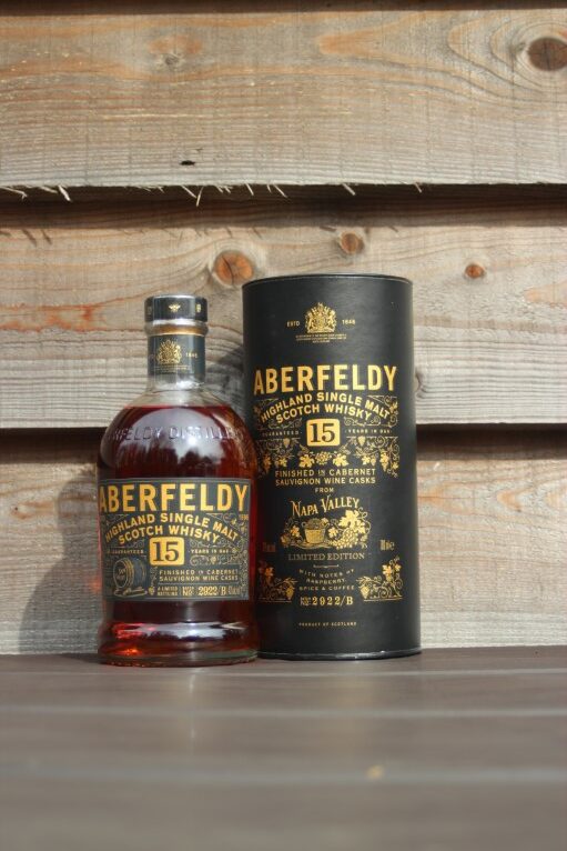 Aberfeldy Aged 15 Years Cabernet Sauvignon Wine Cask Finish 70cl 43%