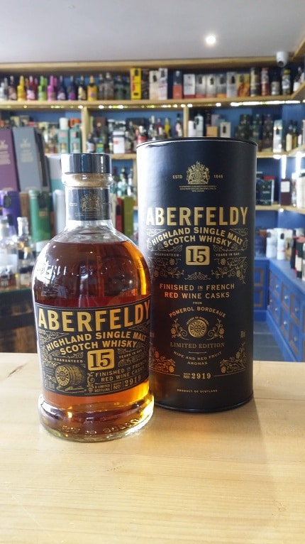 Aberfeldy 15 Year Old French Red Wine Cask 70cl 43%