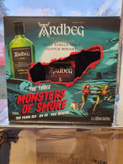 Ardbeg Monsters of Smoke gift pack 3 x 20cls