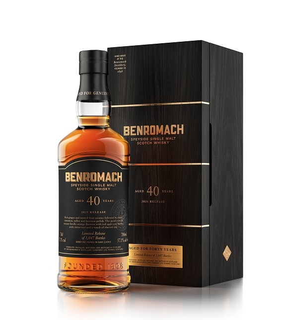 Benromach 40 Year Old 70cl 57.1% 2021 release