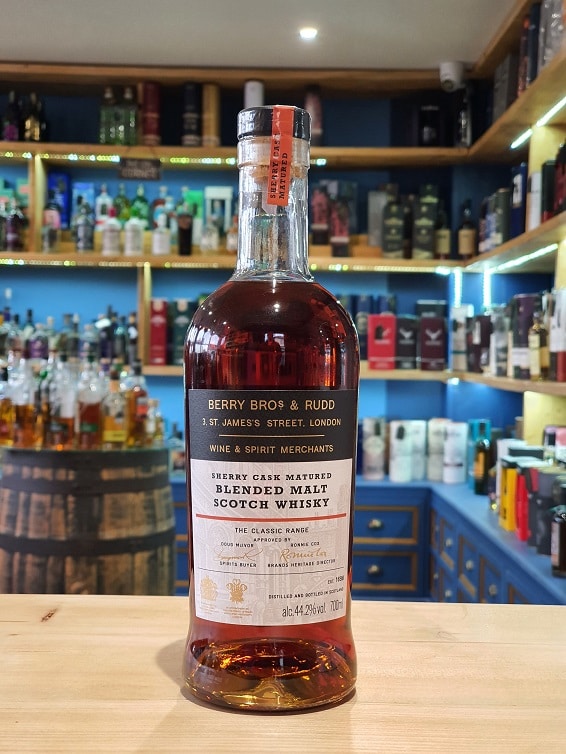 Berry Bros & Rudd Sherry Cask Matured The Classis Range 70cl 44.2%