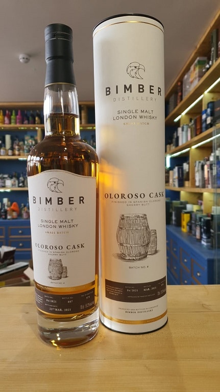 Bimber Oloroso Cask Batch 4 March 2021 70cl 51.2 (Private Collection)