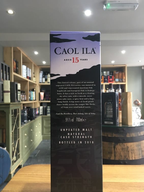 Caol Ila 15 Year Old Unpeated 70cl 59.1%